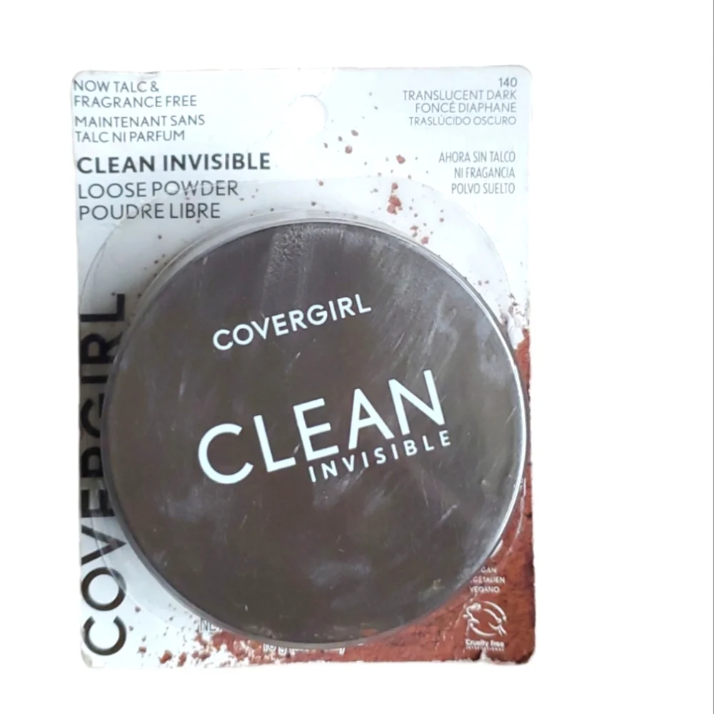 Covergirl Clean Invisible Loose Powder 140 Translucent Dark